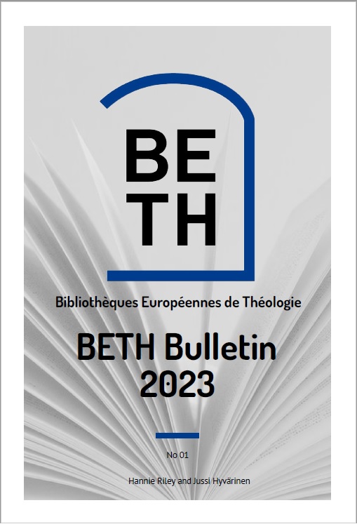 					View Vol. 1 No. 1 (2023): BETH Bulletin
				